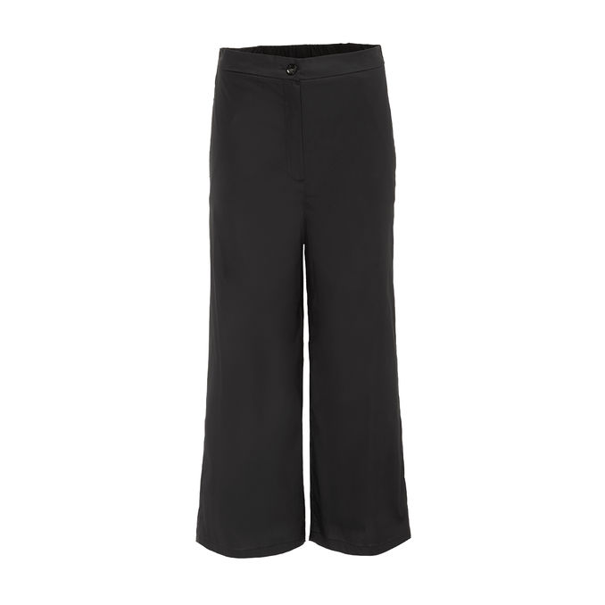 IBLUES ORACLE PANTS IN POPLIN Woman Black | Mascheroni Store