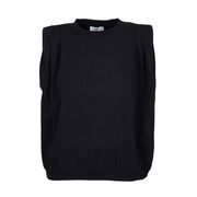 OVER TOP IN JERSEY Woman Black OVER TOP IN JERSEY Woman Black