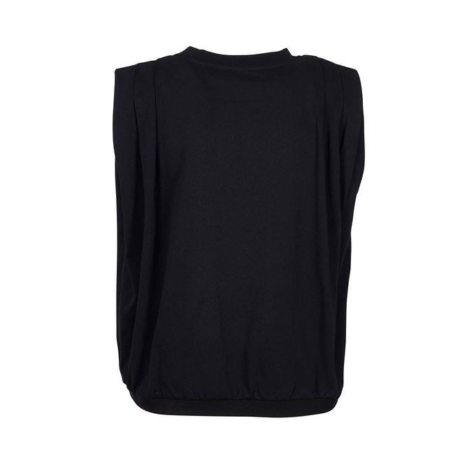 OVER TOP IN JERSEY Woman Black