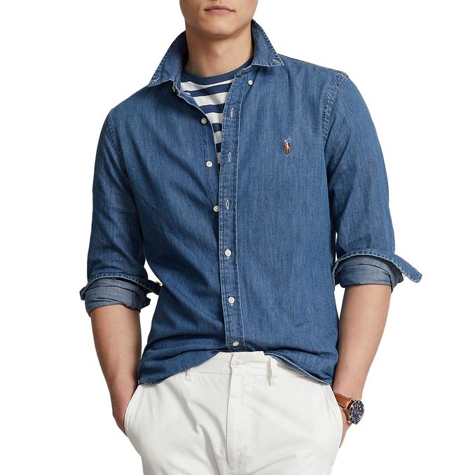 OXFORD SHIRT SLIM FIT Men Denim