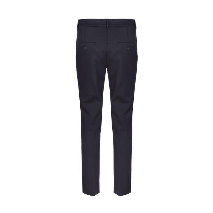 OZONO VISCOSE TROUSERS Woman Blue