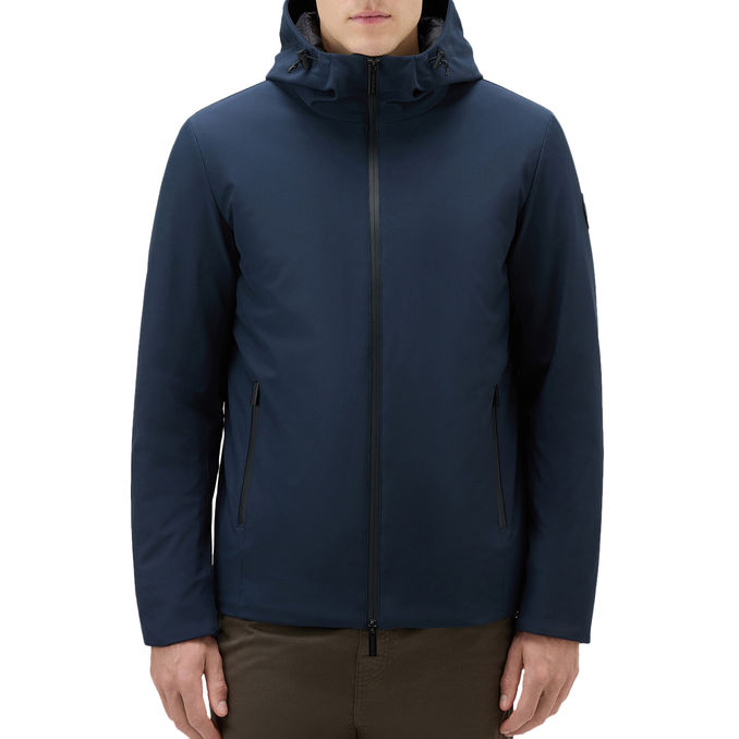 PACIFIC TECH SOFTSHELL JACKET Man Melton Blue