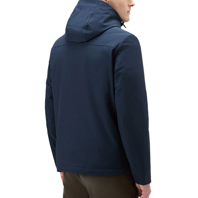 PACIFIC TECH SOFTSHELL JACKET Man Melton Blue