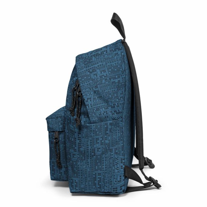 PADDED BACKPACK Navy Blocks
