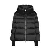 PADDED DOWN JACKET WITH DETACHABLE CUFFS Woman Black PADDED DOWN JACKET WITH DETACHABLE CUFFS Woman Black