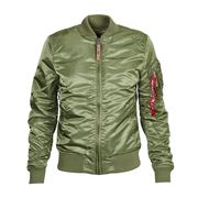 PADDED JACKET WITH POCKETS Woman Sage green PADDED JACKET WITH POCKETS Woman Sage green
