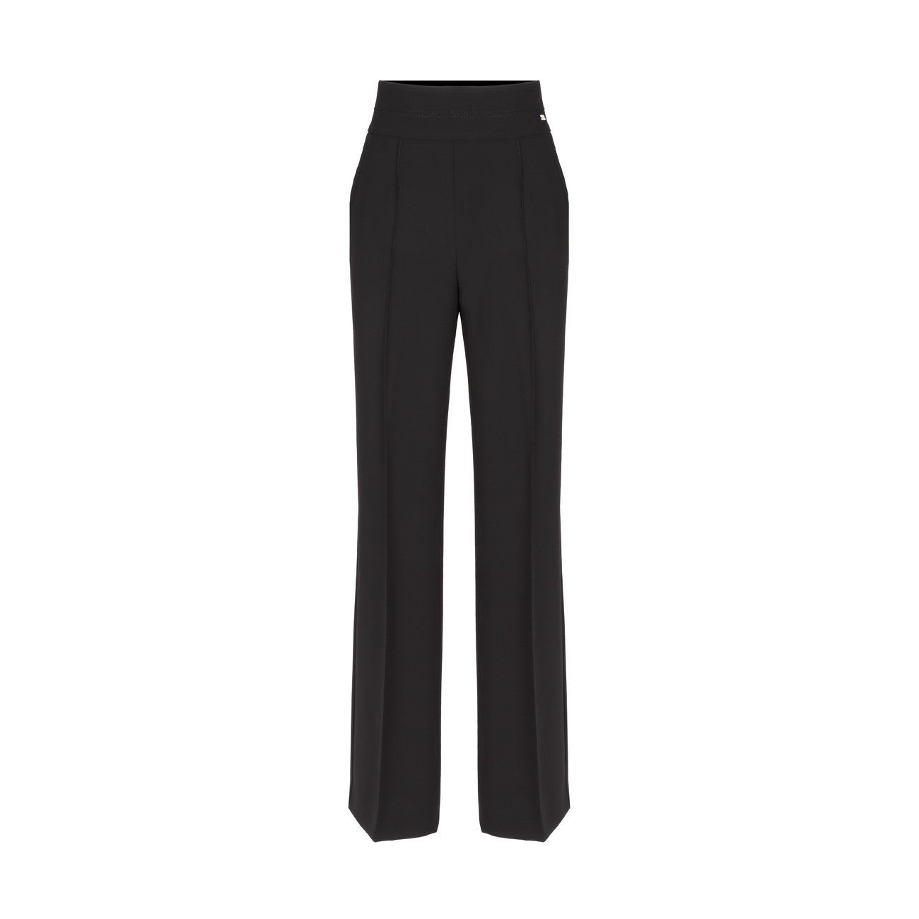 high waist palazzo trousers