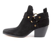 PAMELA SUEDE ANKLE BOOTS Woman Black PAMELA SUEDE ANKLE BOOTS Woman Black