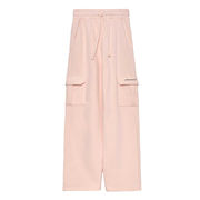 PANTALONE IN FELPA A PALAZZO Donna Rosa Nude PANTALONE IN FELPA A PALAZZO Donna Rosa Nude