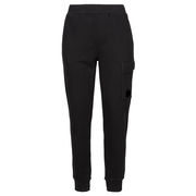 PANTALONE VITA E CAVIGLIE ELASTICIZZATE IN FELPA Uomo Nero PANTALONE VITA E CAVIGLIE ELASTICIZZATE IN FELPA Uomo Nero