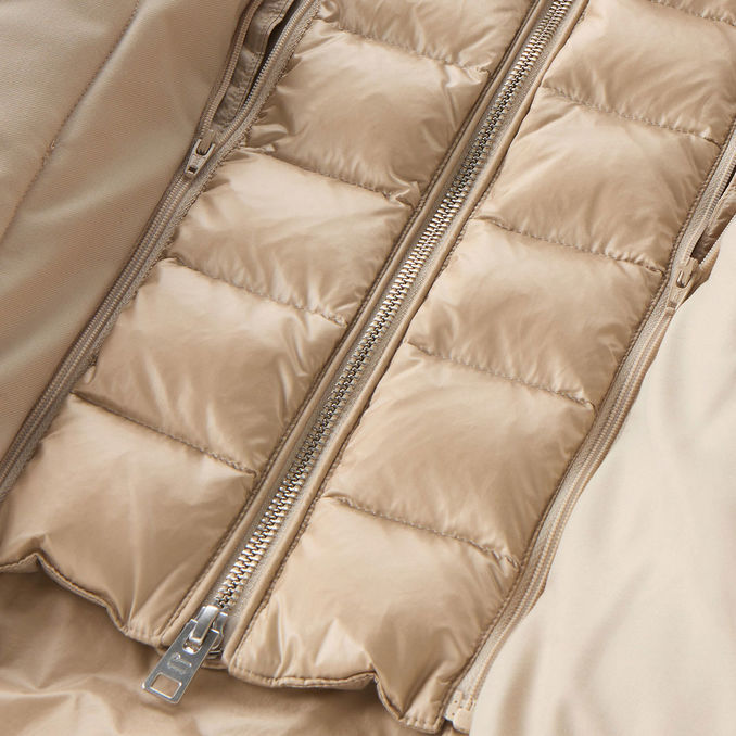 PARKA LUXE PUFFY PRESCOTT 2IN1 Woman Noisette