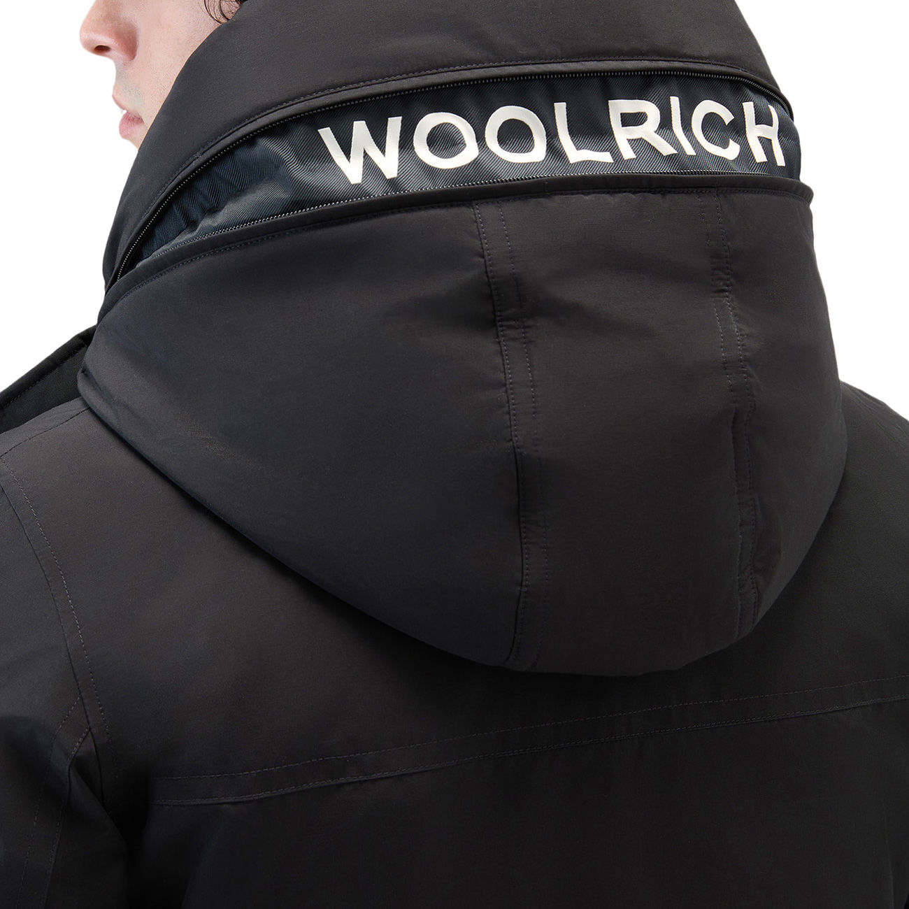 Woolrich Parka Ramar Artic Man Black Mascheroni Store