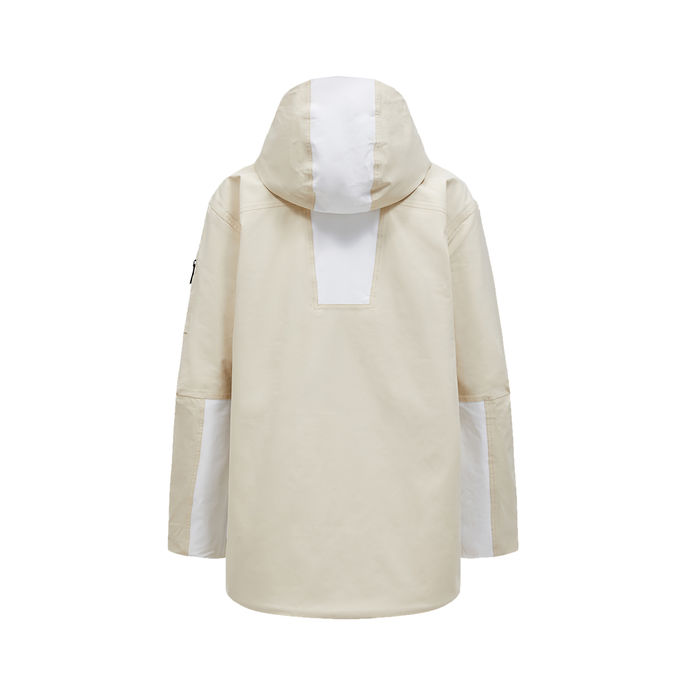 PARKA SHELL 2L STRETCH Man Sand Fog Offwhite