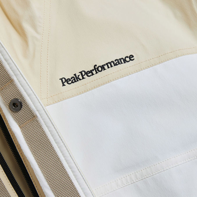 PARKA SHELL 2L STRETCH Man Sand Fog Offwhite