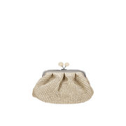 PASTICCINO PALMAS BAG RAFFIA SMALL Woman Milk PASTICCINO PALMAS BAG RAFFIA SMALL Woman Milk