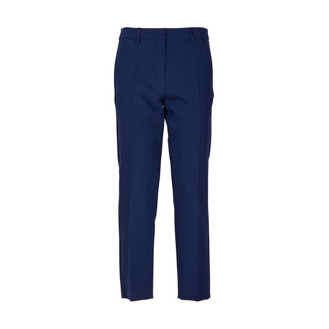 PATATA TROUSERS Woman Blu Aperto