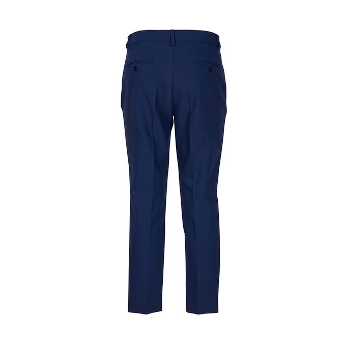 PATATA TROUSERS Woman Blu Aperto
