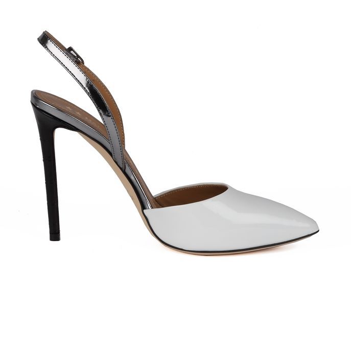 PATENT DÉCOLLETÉ Woman White