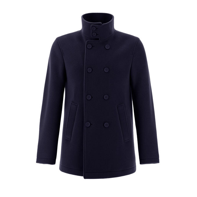 PEACOT IN NEW VELOUR AND ECOAGE Men Navy Blue