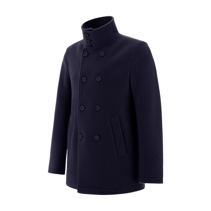 PEACOT IN NEW VELOUR AND ECOAGE Men Navy Blue