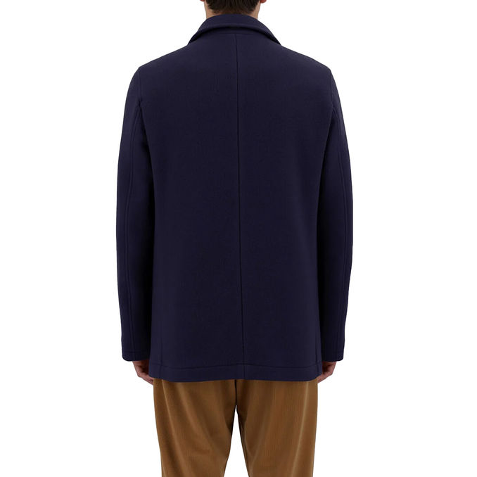 PEACOT IN NEW VELOUR AND ECOAGE Men Navy Blue