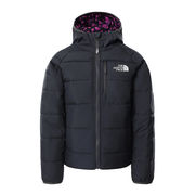 PERRITO DOUBLE FACE JACKET WITH PRINT Girl Vanadis Grey Sweet Violet Artic Drift Print PERRITO DOUBLE FACE JACKET WITH PRINT Girl Vanadis Grey Sweet Violet Artic Drift Print