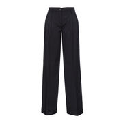 PERU' PANTS WOOL TWILL Women Black Limousine PERU' PANTS WOOL TWILL Women Black Limousine