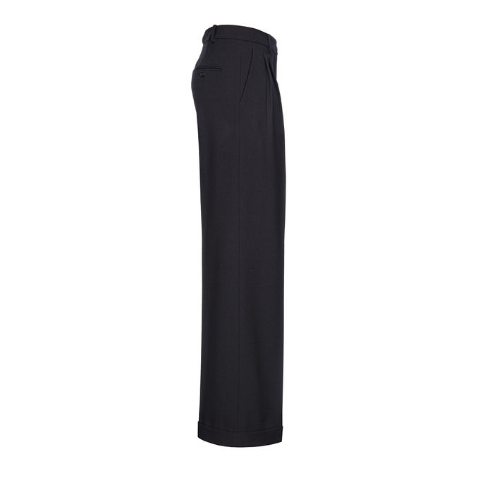 PERU' PANTS WOOL TWILL Women Black Limousine