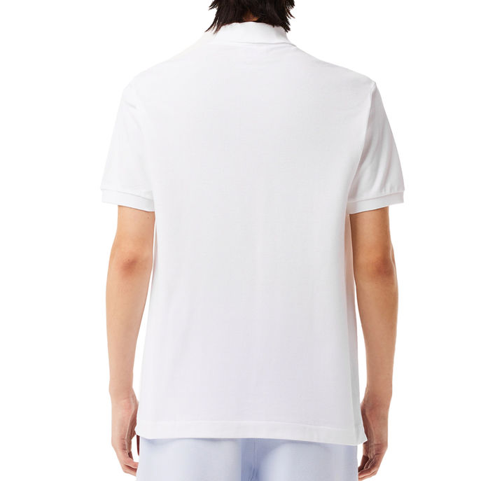 PETIT PIQUÈ COTTON POLO SHIRT Man White