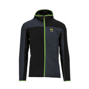 PILE NUVOLAU FLEECE Man Black Ombre Blue Jasmine Green PILE NUVOLAU FLEECE Man Black Ombre Blue Jasmine Green