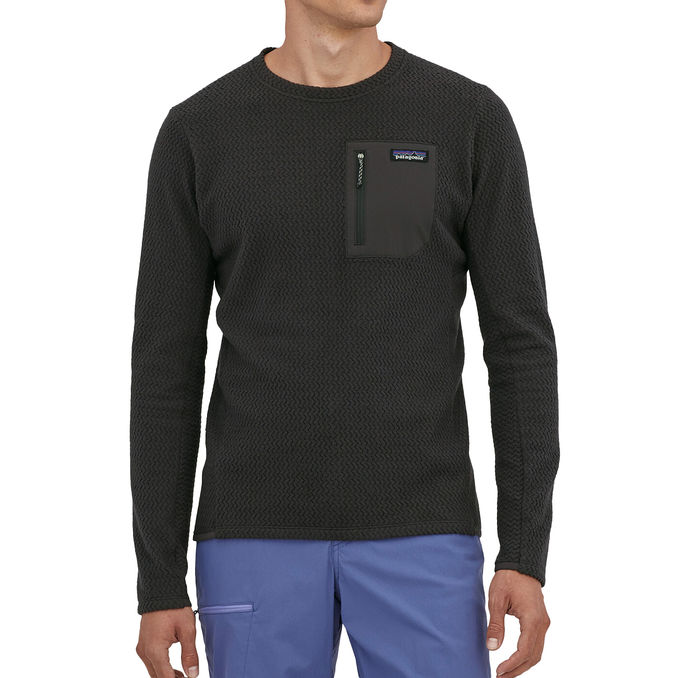 PILE R1 AIR CREW Man Black