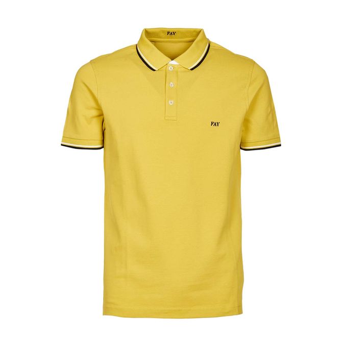 PIQUET POLO SHIRT WITH PROFILE Man Mais