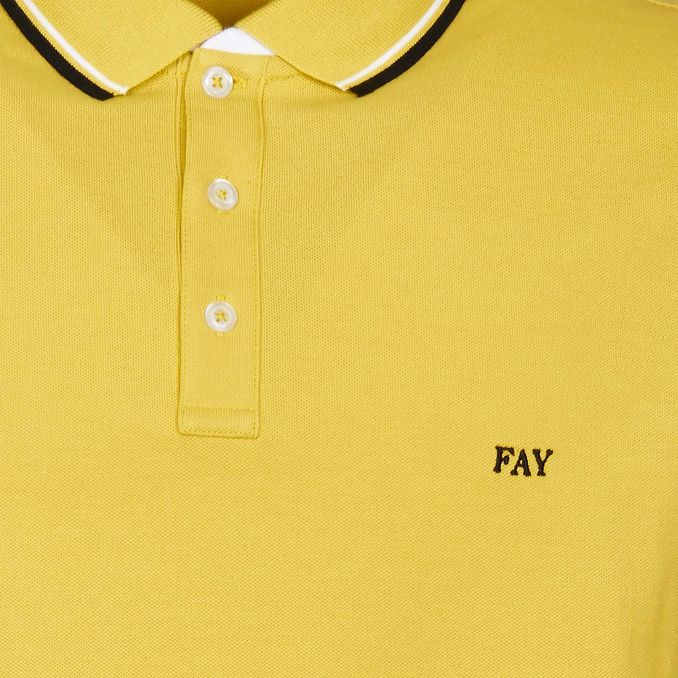 PIQUET POLO SHIRT WITH PROFILE Man Mais