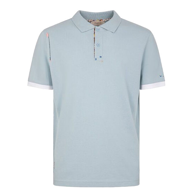 PIQUET SHORT SLEEVE POLO WITH EMBROIDERY
