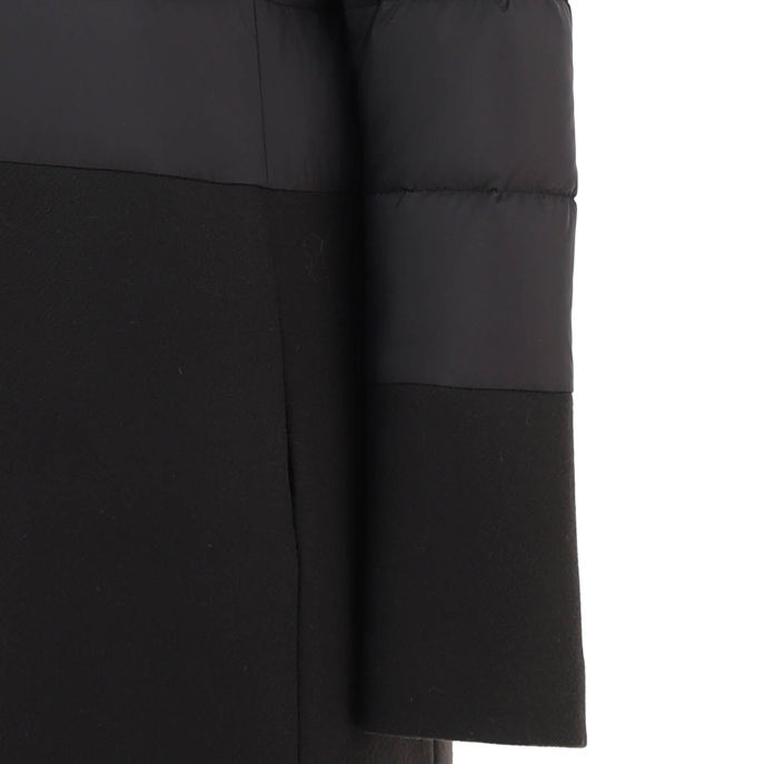 PIUMINO ASIMMETRICO Donna Nero