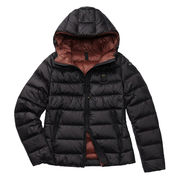 PIUMINO CANGIANTE Donna Nero Ruggine Scuro PIUMINO CANGIANTE Donna Nero Ruggine Scuro