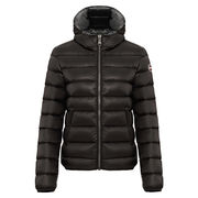 PIUMINO CLASSICO CON CAPPUCCIO FISSO Donna Nero Dark Steel PIUMINO CLASSICO CON CAPPUCCIO FISSO Donna Nero Dark Steel