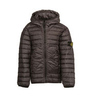 PIUMINO CON CAPPUCCIO Kids Charcoal PIUMINO CON CAPPUCCIO Kids Charcoal