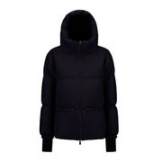 【関税&送料込】Herno Piumino Corto In Nylon Ultraleggero PIUMINO NYLON ULTRALIGHT DETTAGLI MONOGRAM HDM in Navy Blue