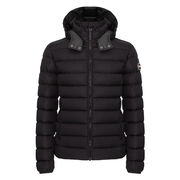 PIUMINO SPORTIVO CON CAPPUCCIO STACCABILE Uomo Nero Vulcan PIUMINO SPORTIVO CON CAPPUCCIO STACCABILE Uomo Nero Vulcan