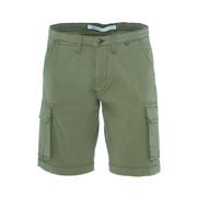 POCKET BERMUDA GABARDINE STRETCH Man Verde Militare POCKET BERMUDA GABARDINE STRETCH Man Verde Militare