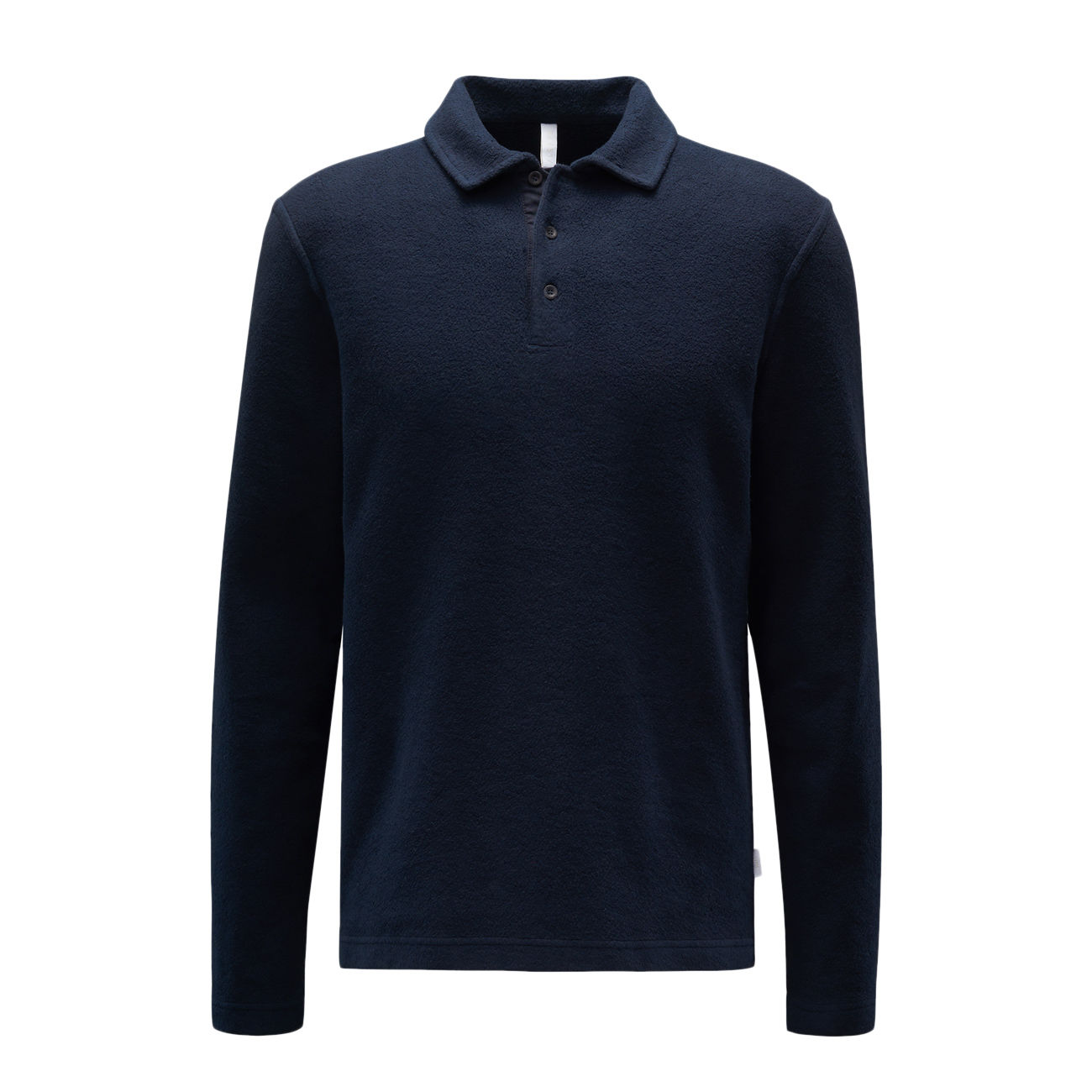 04651 A TRIP IN A BAG POLO 3 BOTTONS IN PILE Man Navy | Mascheroni Store