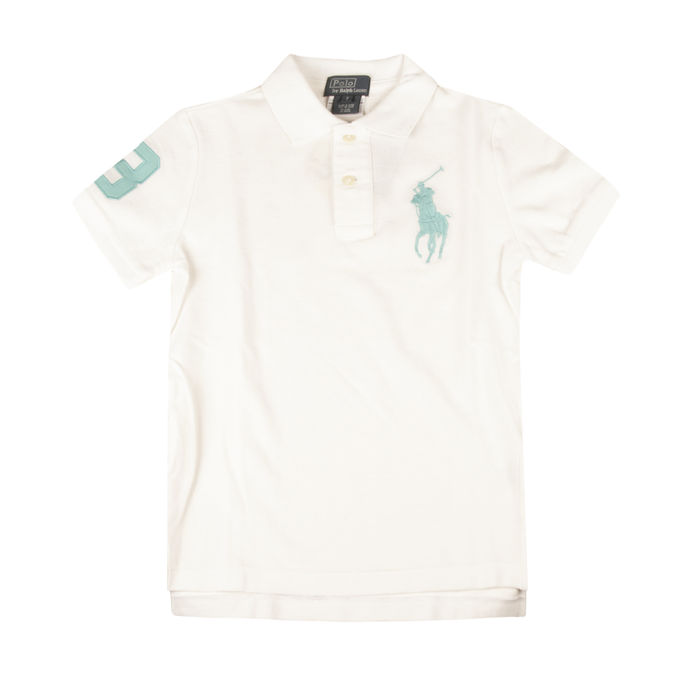 POLO BIG PONY Kid White 