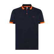 NAPAPIJRI ELBAS POLO Man Marine Blue | Mascheroni Store