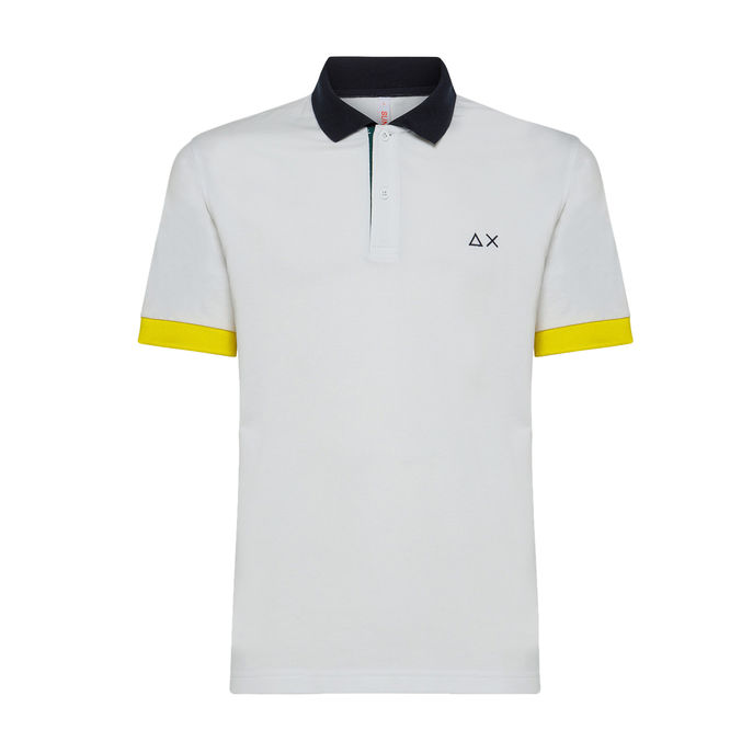 POLO COLOR WAY Man White
