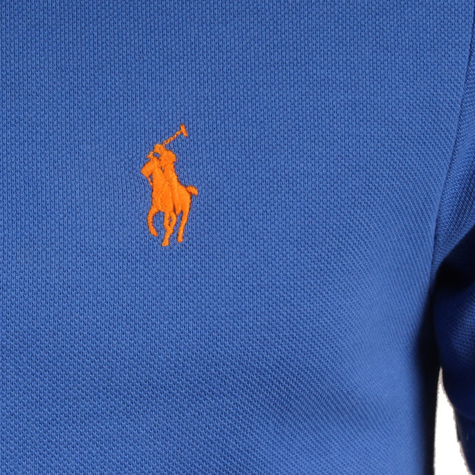 POLO COTTON PIQUET SLIM Man Newirisblue