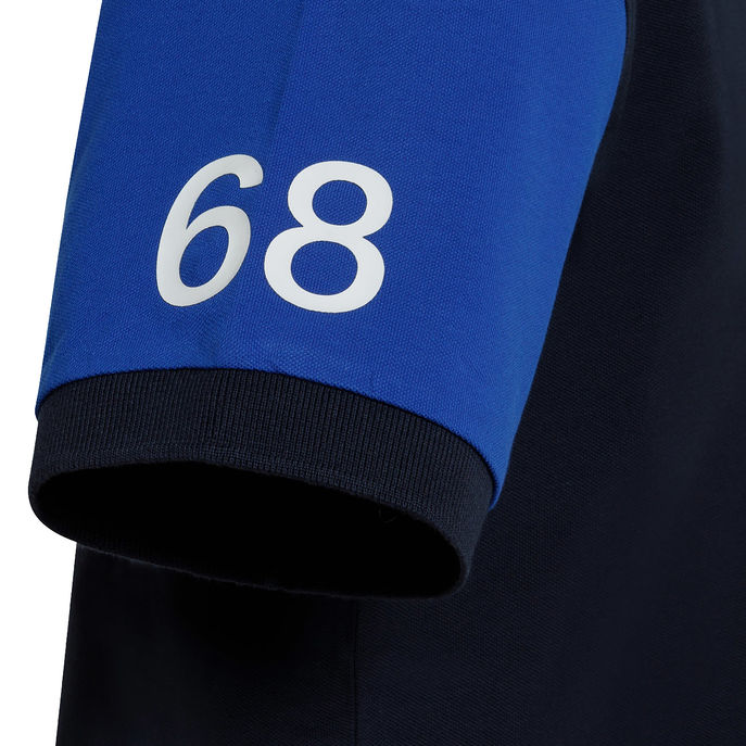 POLO FLUO COLLECTION Man Navy Blue