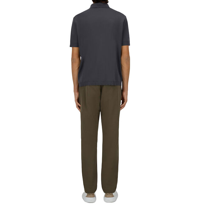 POLO IN JERSEY KNIT EFFECT