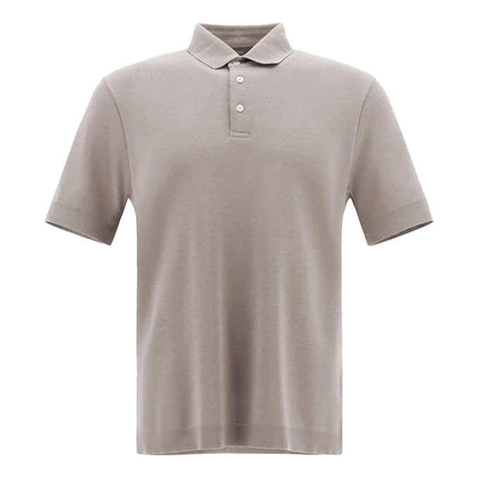 POLO IN JERSEY KNIT EFFECT