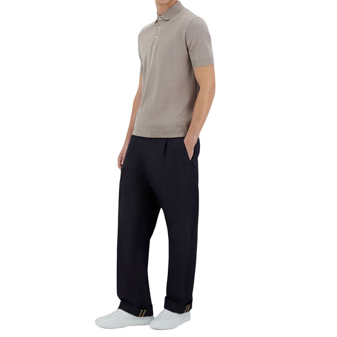 POLO IN JERSEY KNIT EFFECT